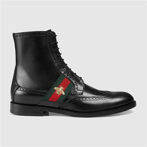 mens gucci boots for cheap|gucci men's motorcycle boots.